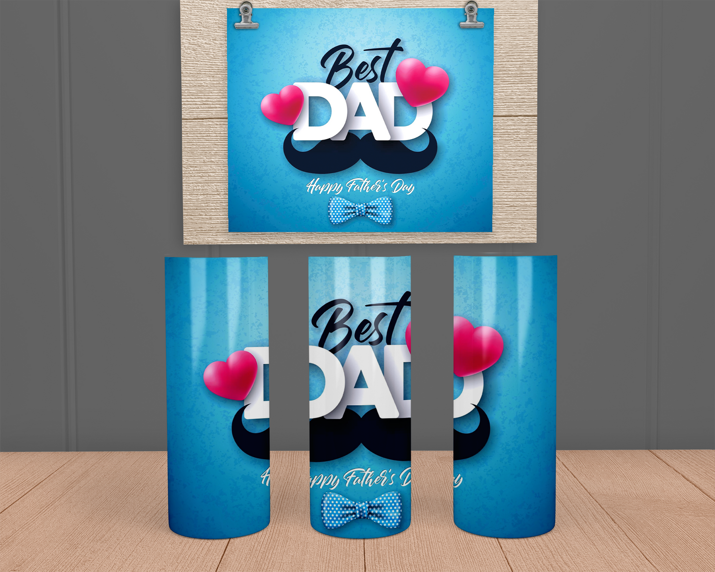 Best Dad - Stainless Steel Tumbler