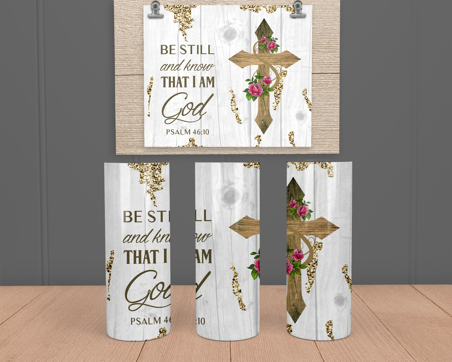 Be Still - Stainless Steel Tumbler