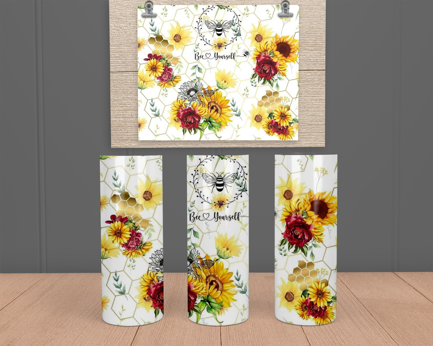 Bee Yourself - Stainless Steel Tumbler