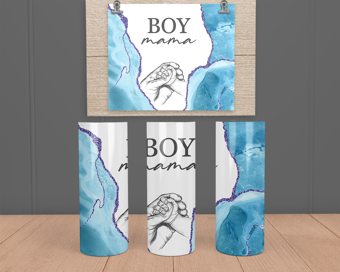 Boy Mom - Stainless Steel Tumbler