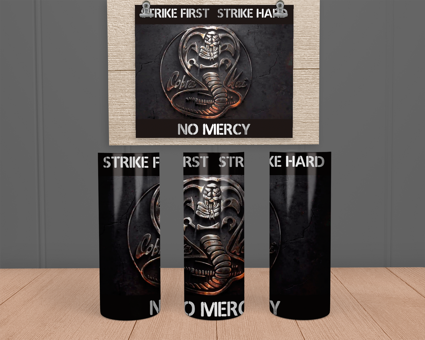 Cobra Kai- Stainless Steel Tumbler