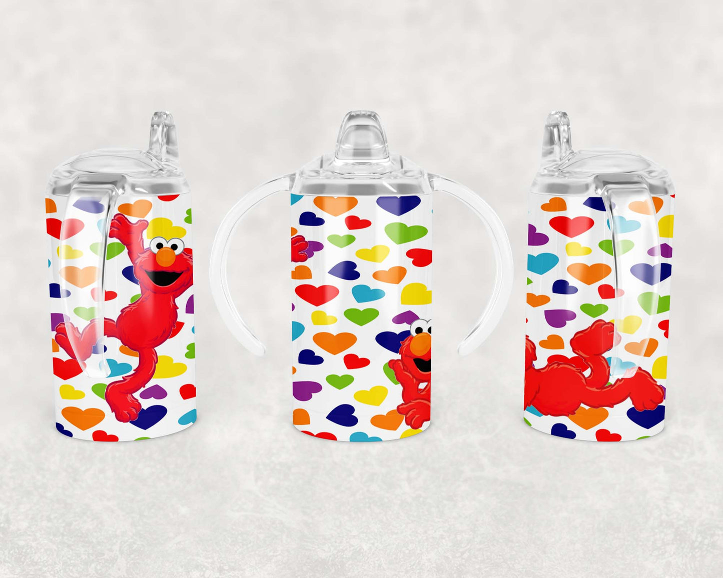 Elmo - Sippy Cup, Children's Tumbler, Kid's Water Bottle, Water Bottle, Toddler, Stainless Steel Tumbler