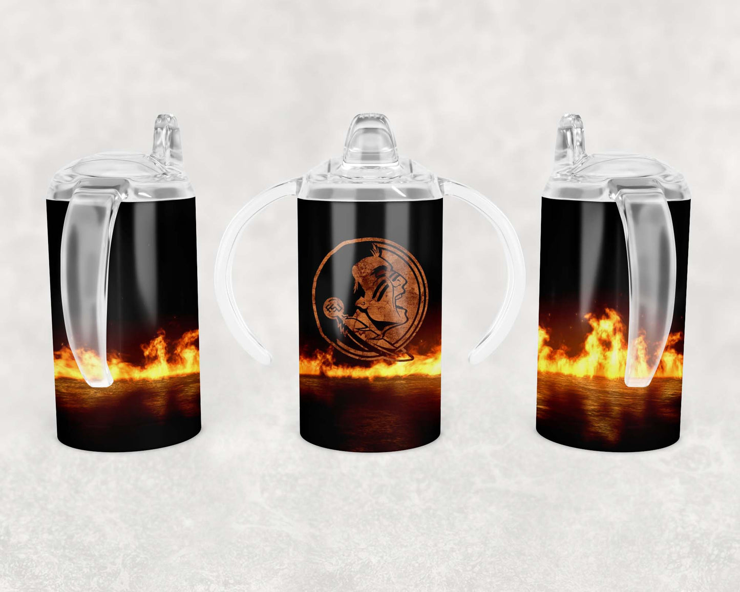 FSU - Sippy Cup, Children's Tumbler, Kid's Water Bottle, Water Bottle, Toddler, Stainless Steel Tumbler