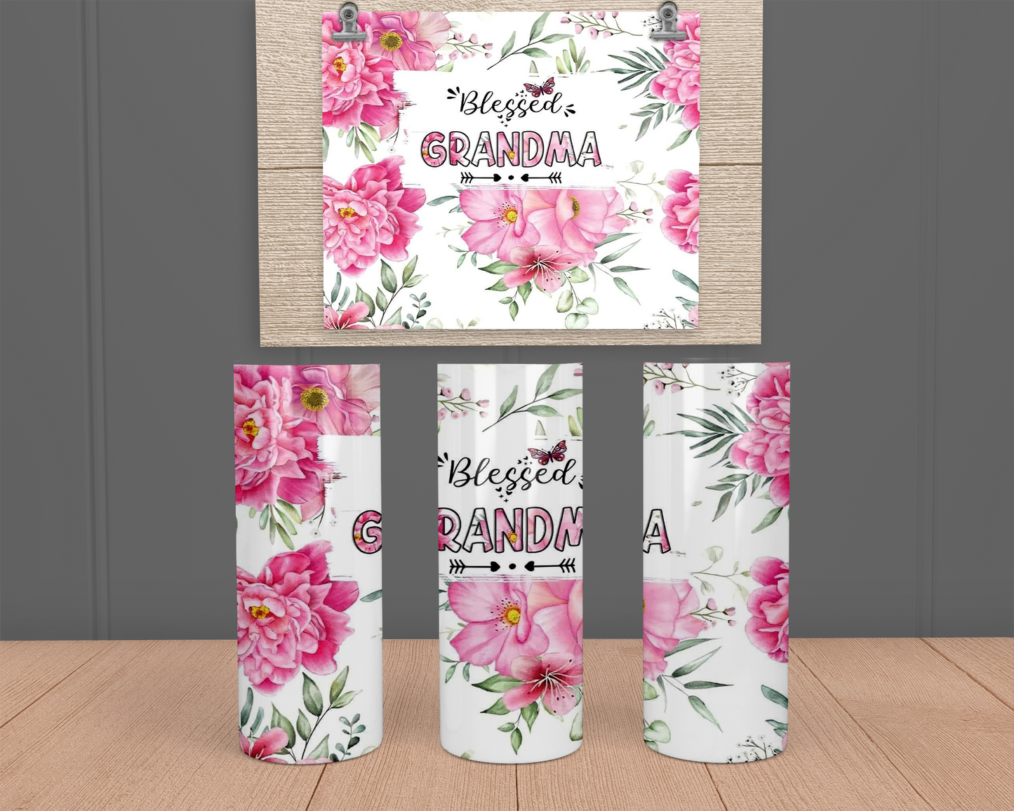 Blessed Grandma- Stainless Steel Tumbler