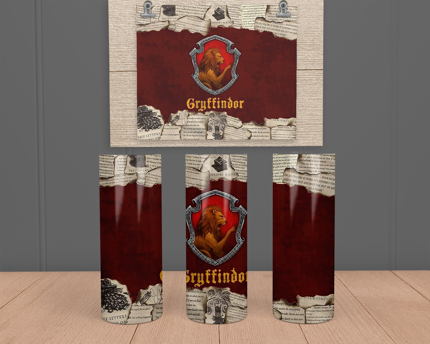 HP - Gryffindor - Red - Stainless Steel Tumbler