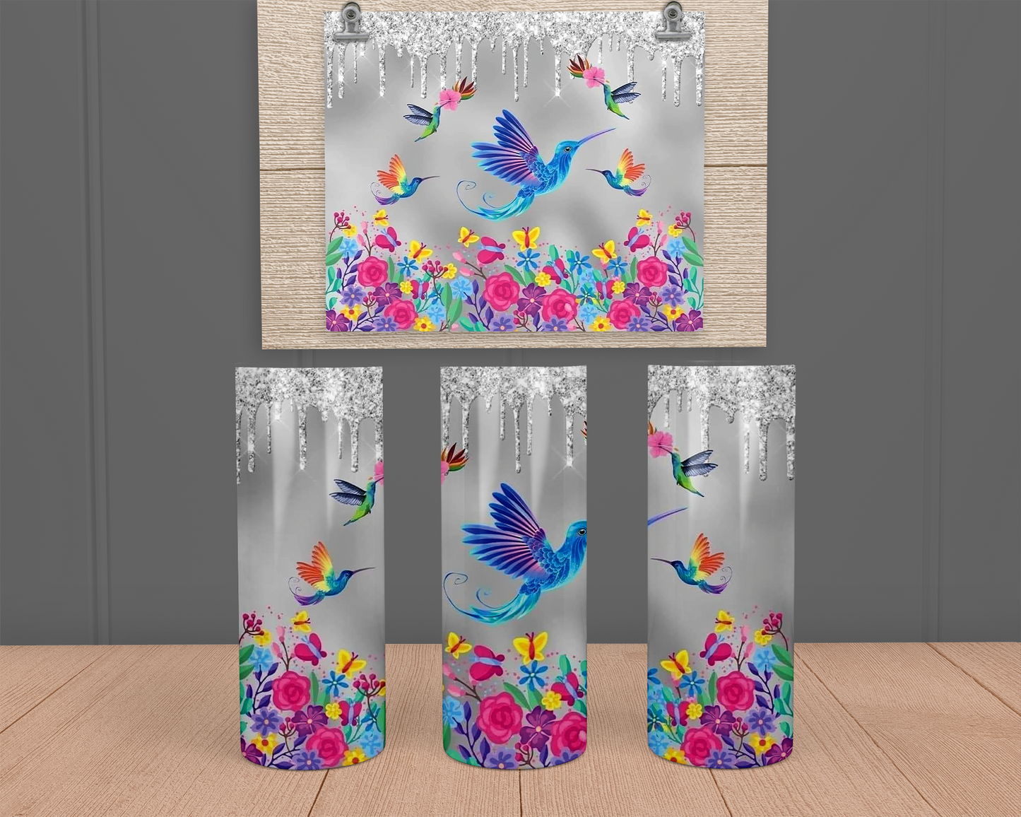 Hummingbird- Stainless Steel Tumbler