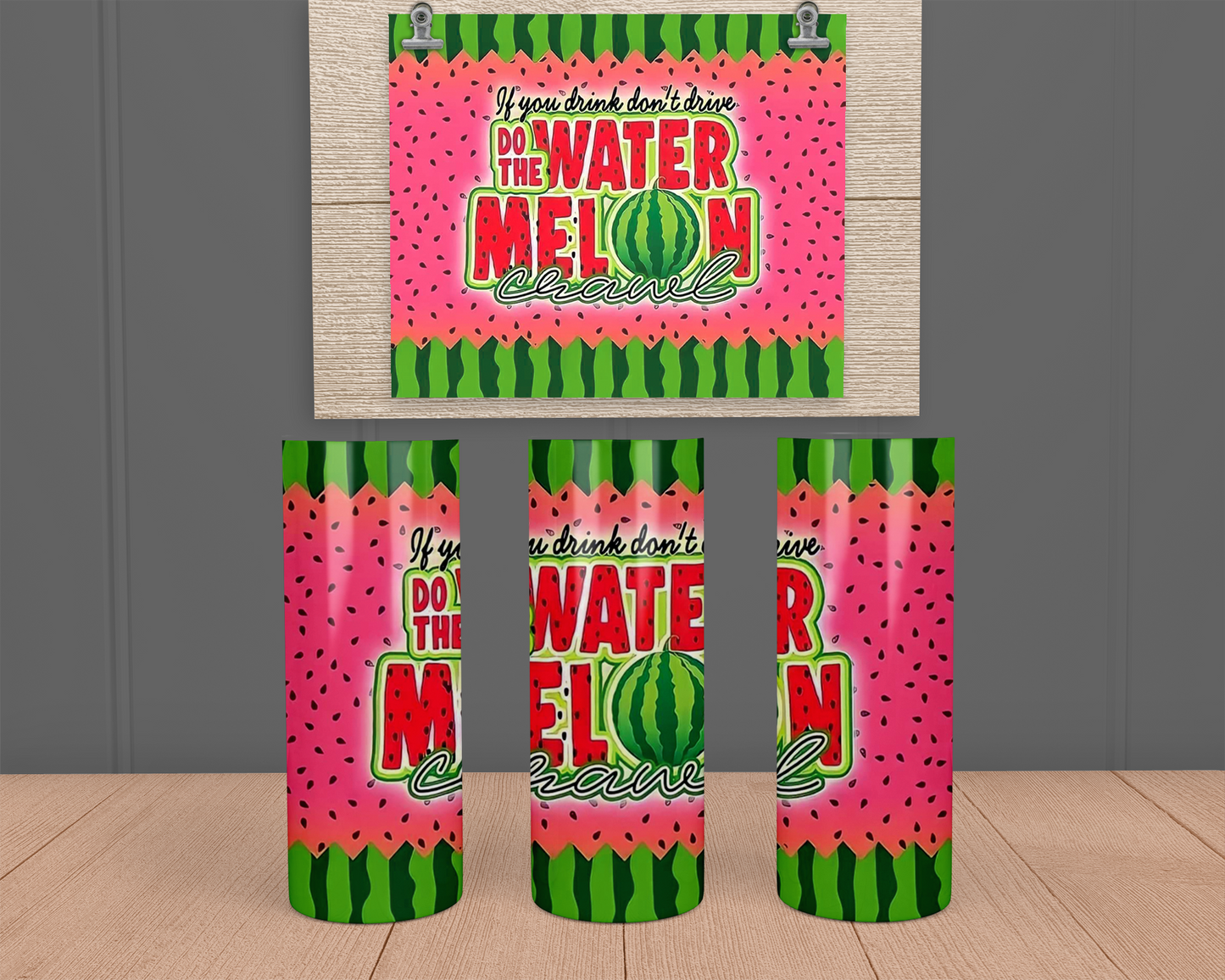 If you drink don't drive - Stainless Steel Tumbler