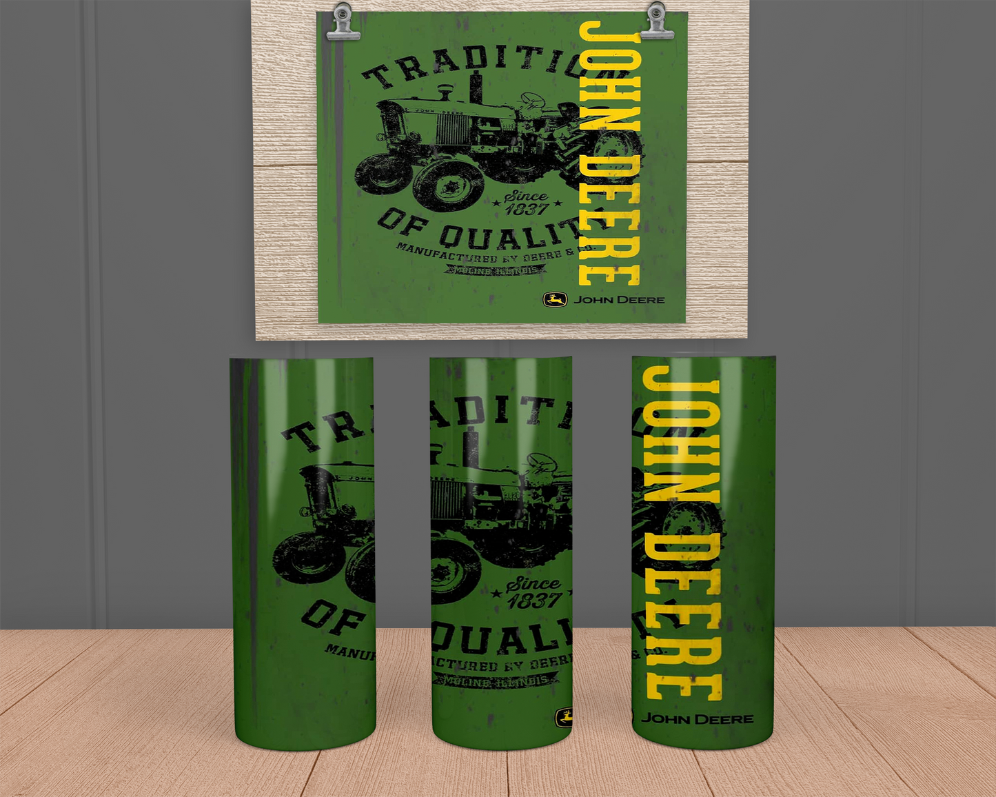 John Deere Old Timer- Stainless Steel Tumbler
