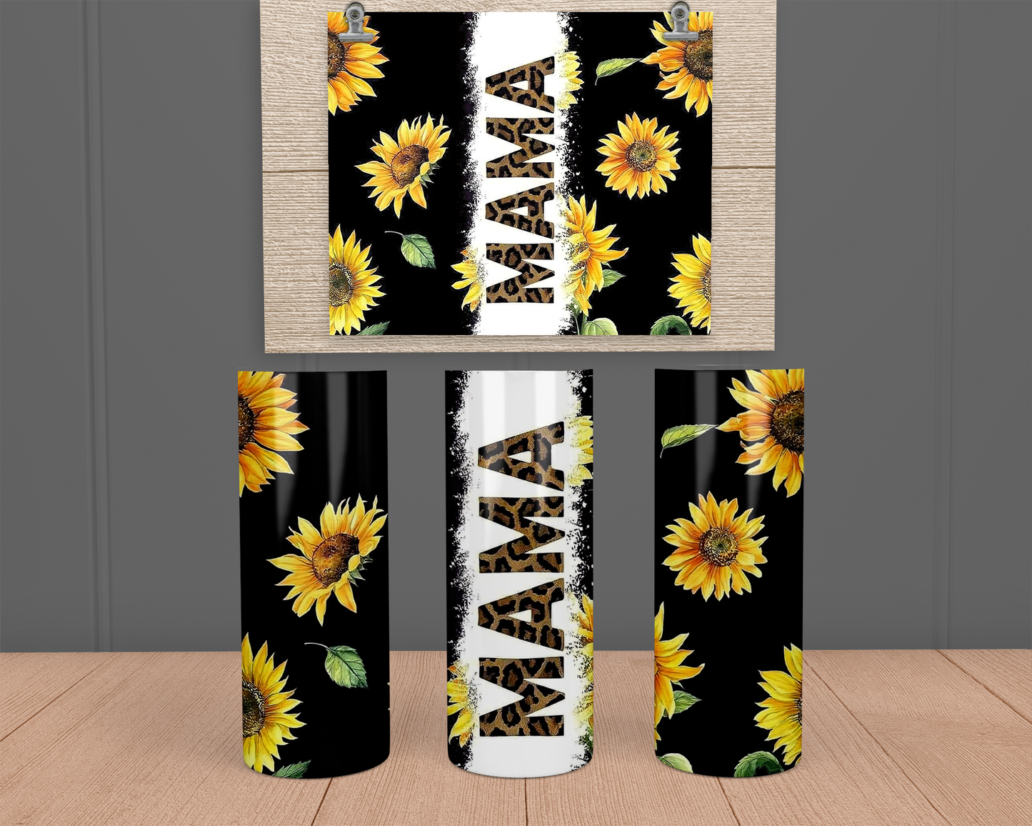 Sunflower Mama- Stainless Steel Tumbler