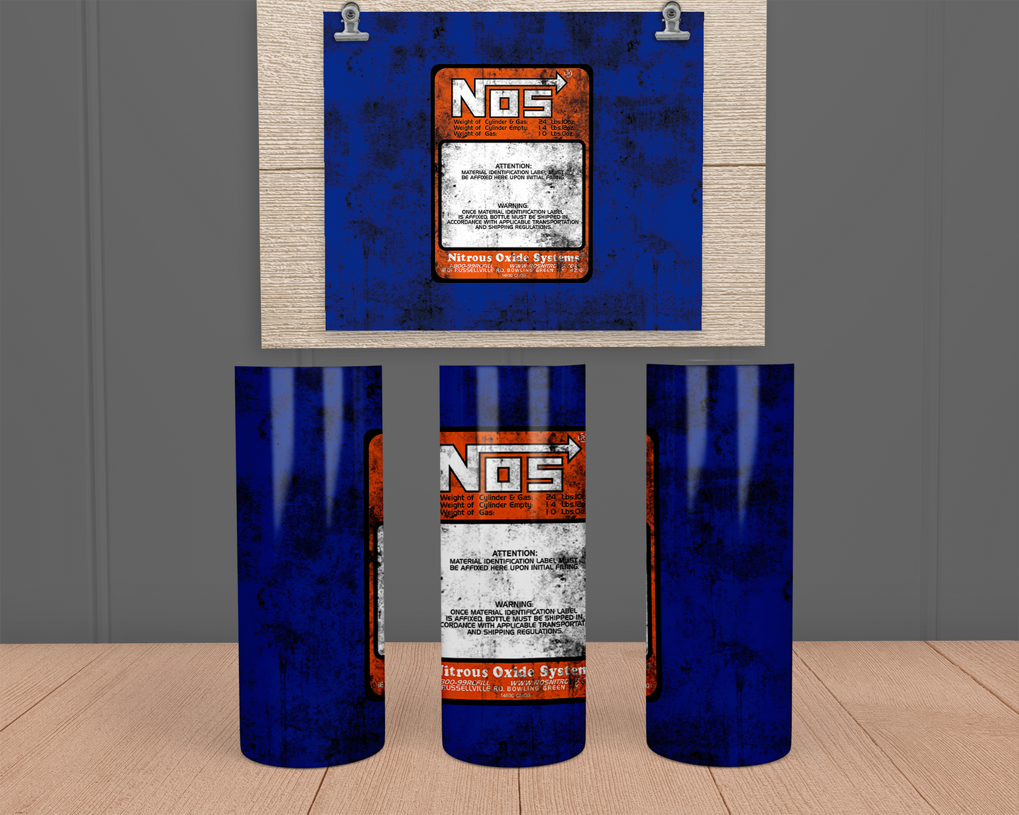 NOS - Stainless Steel Tumbler