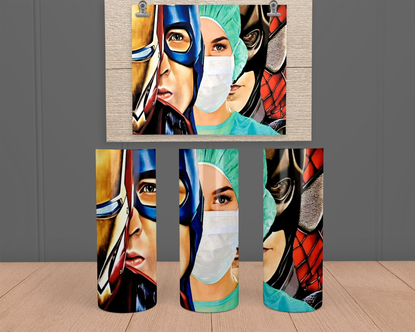 Nurse-Hero Stainless Steel Tumbler