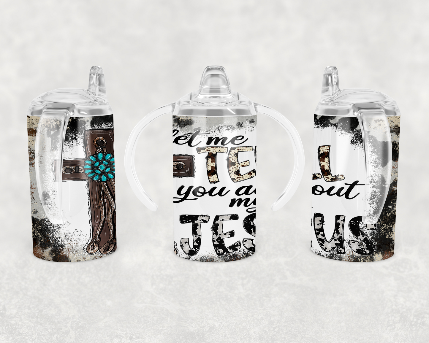 Tell Me About My Jesus Sippy Tumbler