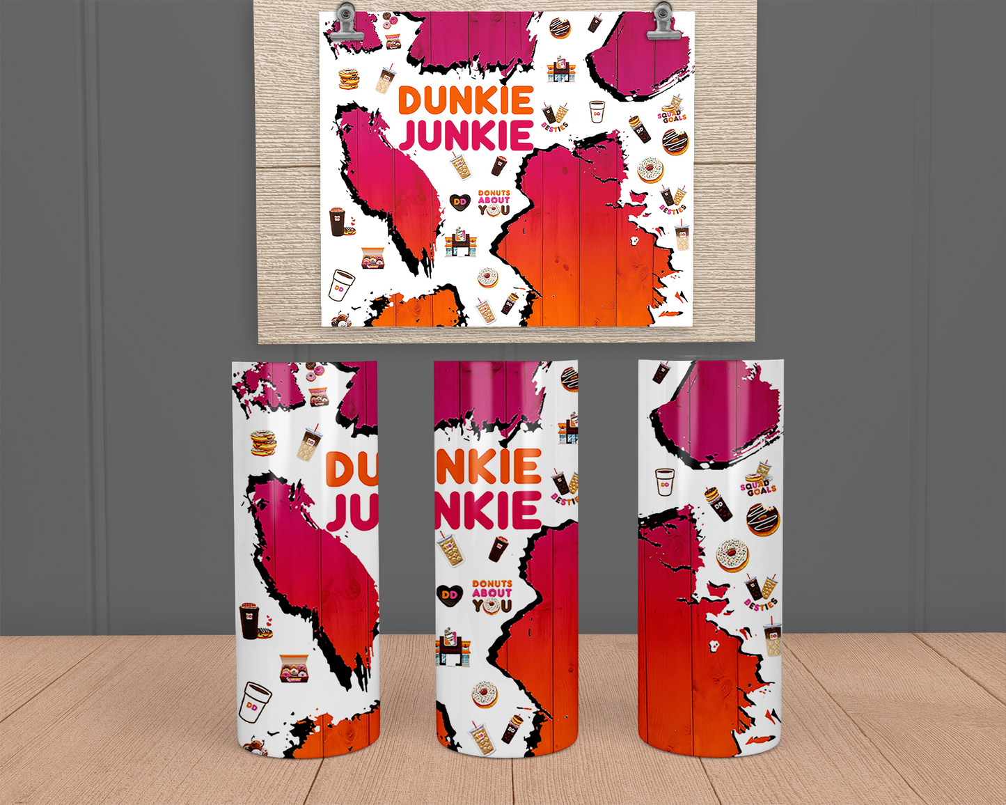 Dunkie Junkie - Stainless Steel Tumbler
