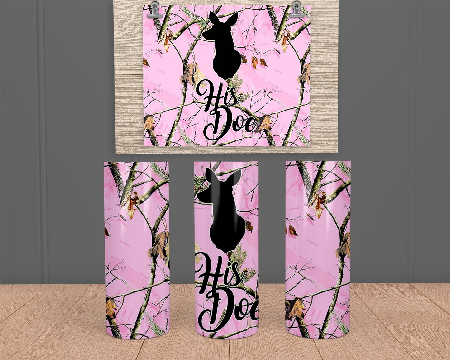 His Doe - Stainless Steel Tumbler