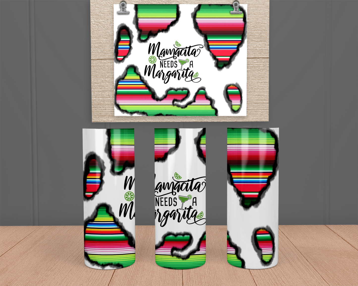 mamacita needs a margarita - Stainless Steel Tumbler