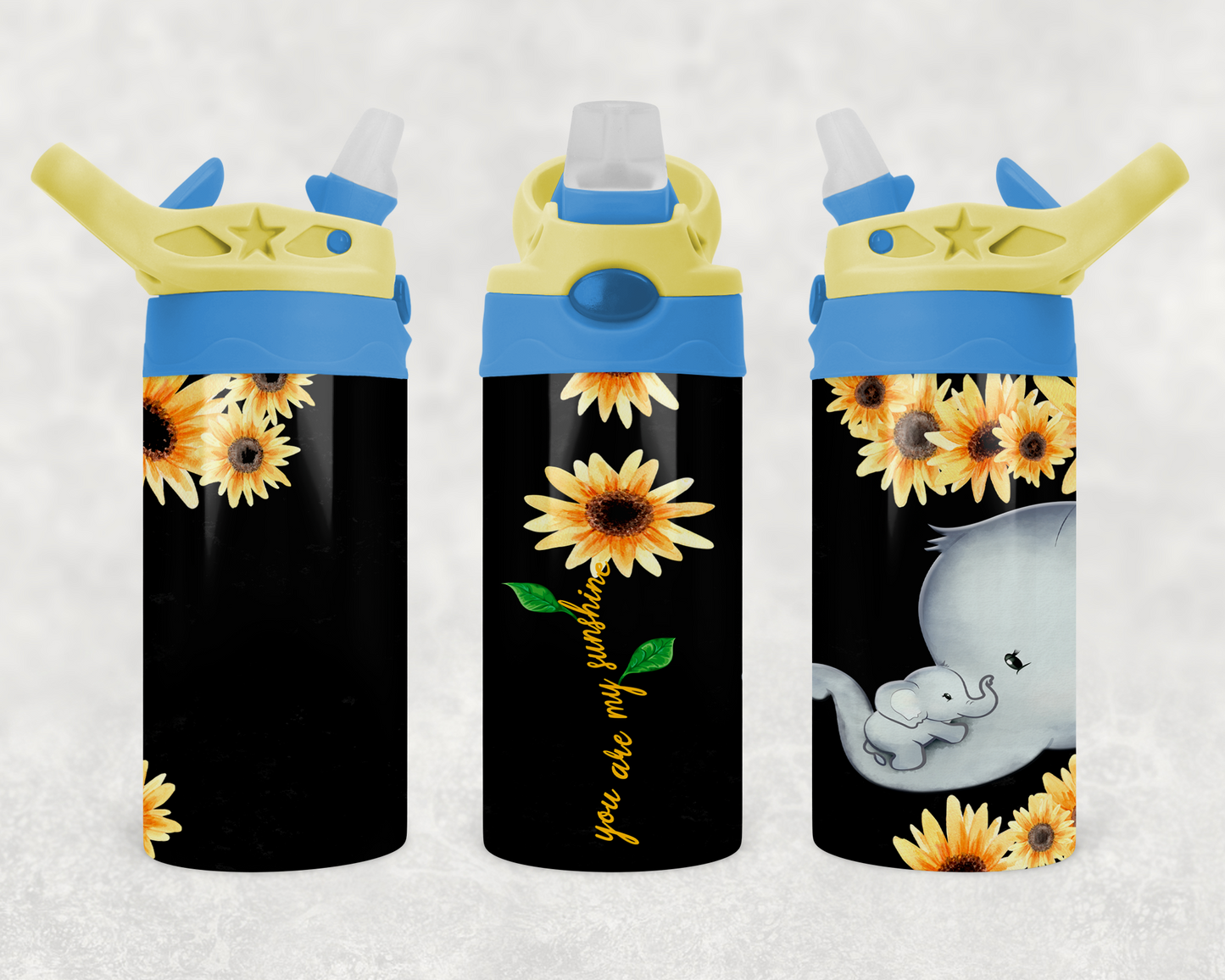 You Are My Sunshine - Children's Tumbler, Kid's Water Bottle, Water Bottle, Toddler, Stainless Steel Tumbler, Pop-Top