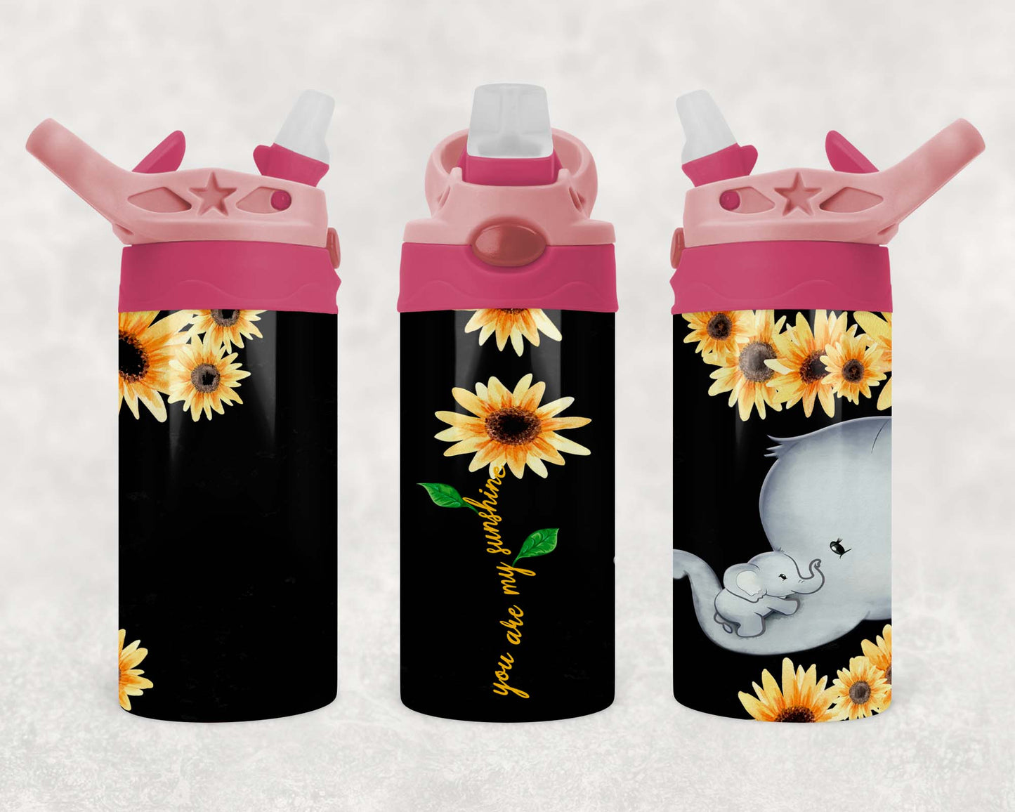 You Are My Sunshine - Children's Tumbler, Kid's Water Bottle, Water Bottle, Toddler, Stainless Steel Tumbler, Pop-Top