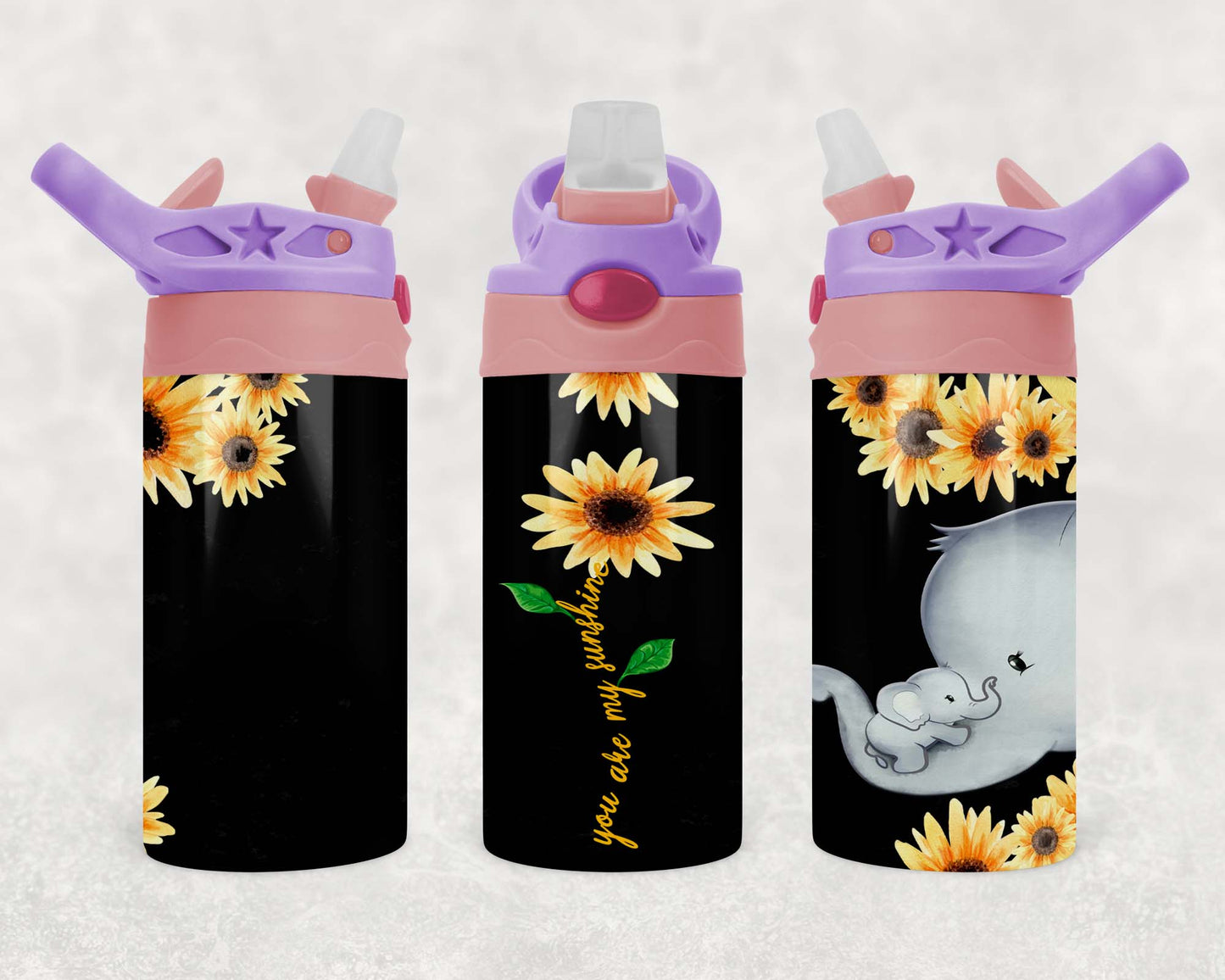 You Are My Sunshine - Children's Tumbler, Kid's Water Bottle, Water Bottle, Toddler, Stainless Steel Tumbler, Pop-Top