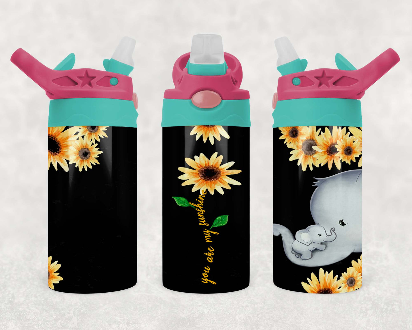 You Are My Sunshine - Children's Tumbler, Kid's Water Bottle, Water Bottle, Toddler, Stainless Steel Tumbler, Pop-Top