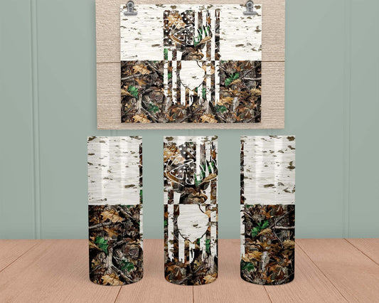 Camo - Hunting - Stainless Steel Tumbler