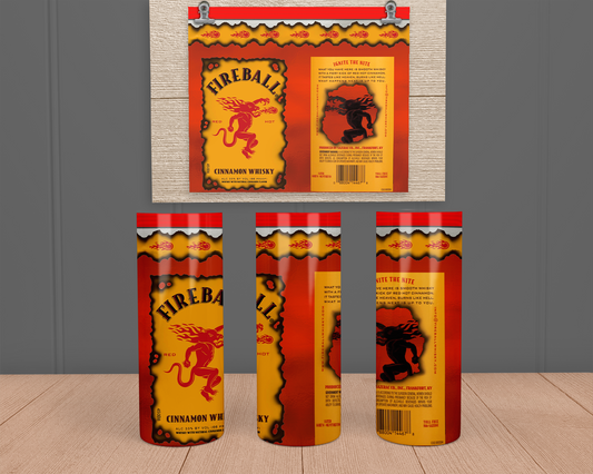 Fireball- Stainless Steel Tumbler