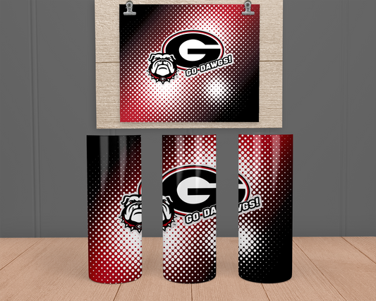 Georgia - Dots- Stainless Steel Tumbler