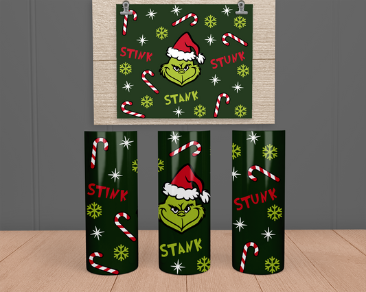 Grinch Stank- Stainless Steel Tumbler