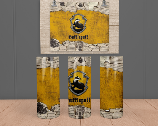 HP - Hufflepuff - Yellow - Stainless Steel Tumbler