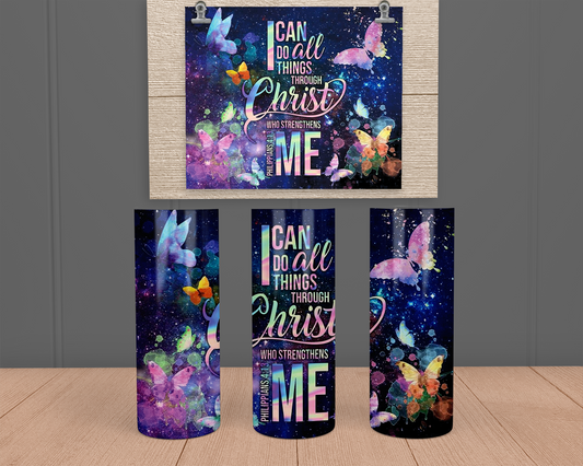 I Can Do All Things - Stainless Steel Tumbler