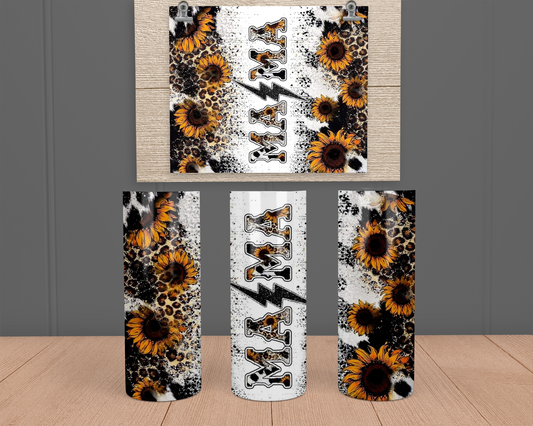 Mama Sunflower Bolt - Stainless Steel Tumbler