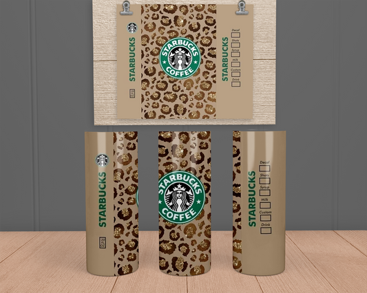 Starbucks Cheetah - Stainless Steel Tumbler