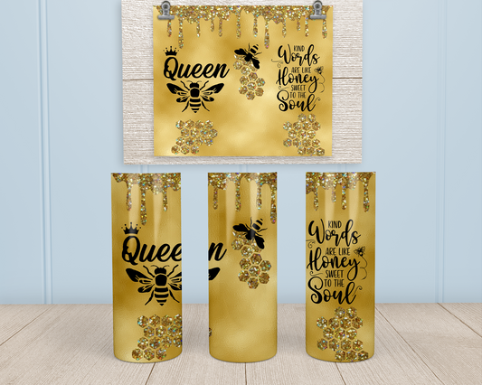 Queen Bee - Stainless Steel Tumbler