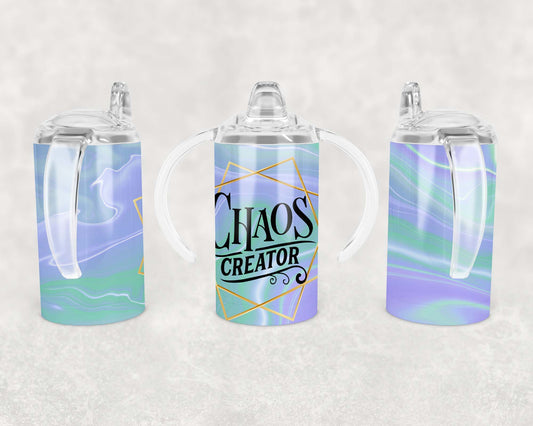 Chaos Kid - Sippy Cup, Children's Tumbler, Kid's Water Bottle, Water Bottle, Toddler, Stainless Steel Tumbler