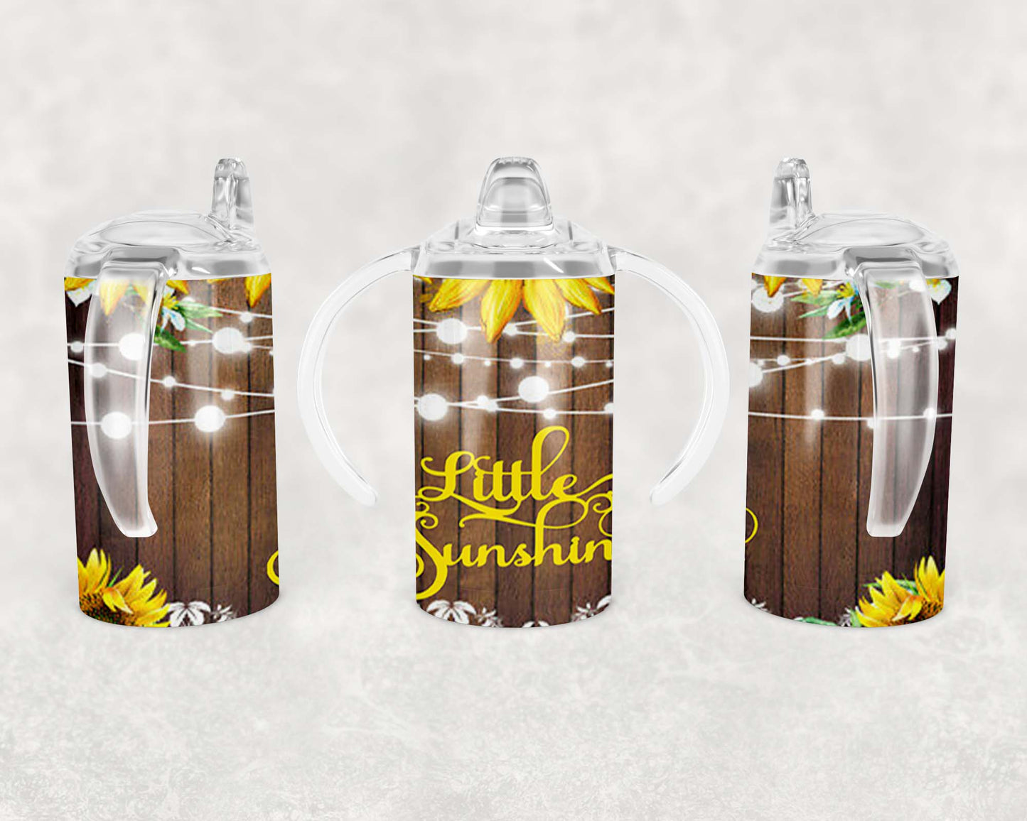 Little Sunshine - Sippy Cup, Children's Tumbler, Kid's Water Bottle, Water Bottle, Toddler, Stainless Steel Tumbler