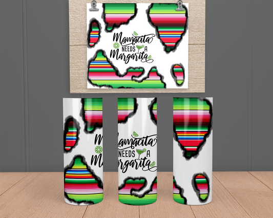 mamacita needs a margarita - Stainless Steel Tumbler